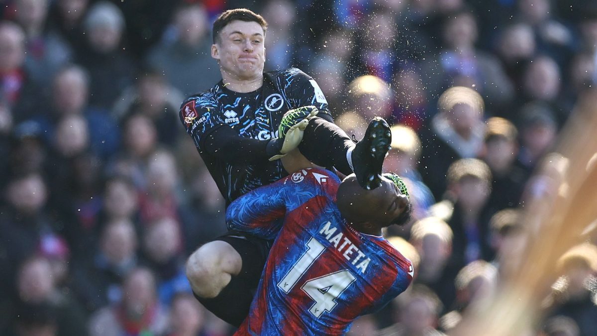 Liam Roberts: Millwall goalkeeper handed increased six-game ban for Jean-Philippe Mateta challenge